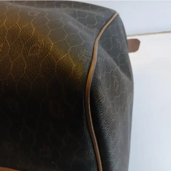 FLASH SALE Authentic Christian Dior Honeycomb Boston Medium Weekender Bag
